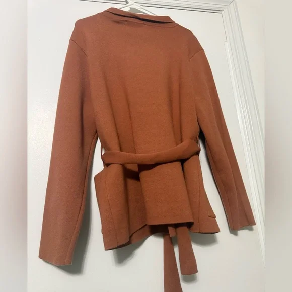 Tahari Rust Brown Cardigan - Picture 2 of 4